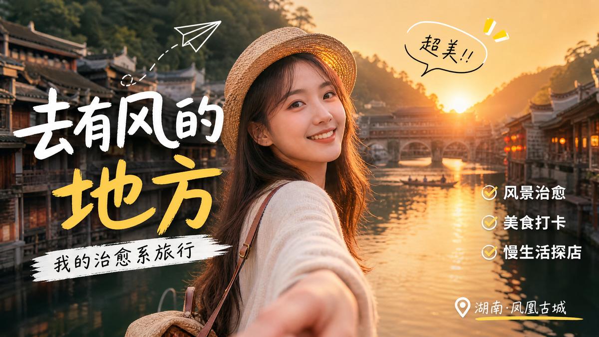 摄像头偷拍旅行vlog